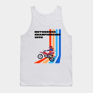 Vintage Motocross Champion Tank Top